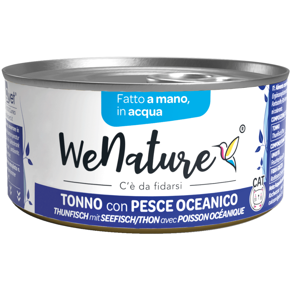 Confezione di Tonno Con Pesce Oceanico In Acqua