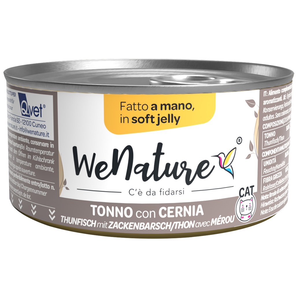 Confezione di Tonno Con Cernia In Jelly