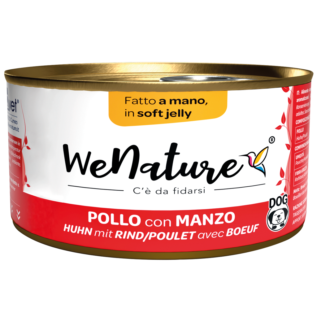 Confezione di Pollo Con Manzo In Jelly